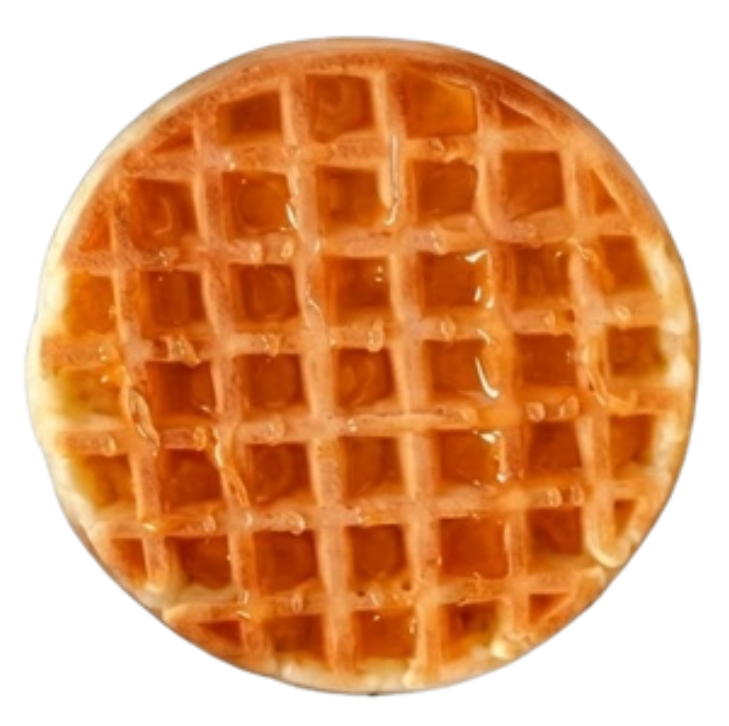 Waffles Zanahoria y Cocoa